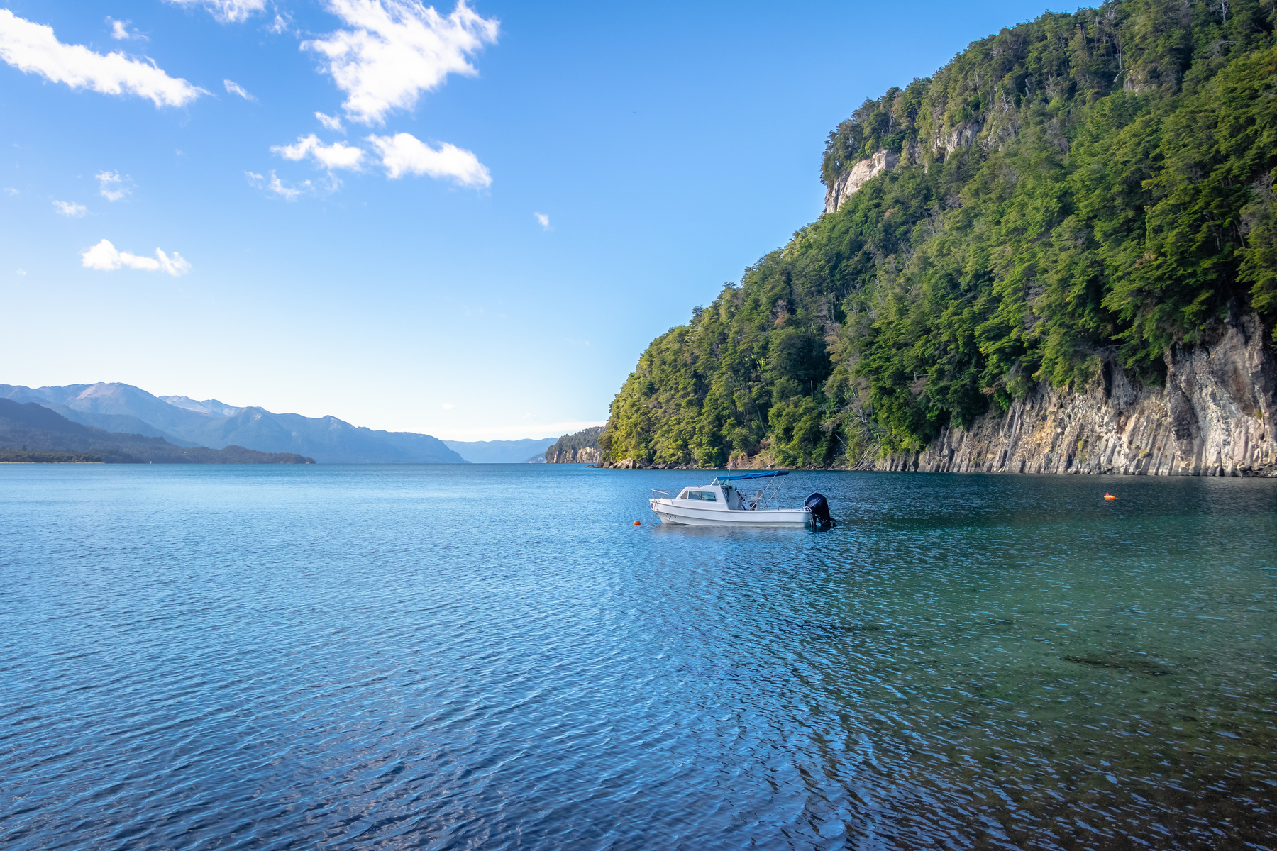 Bahia Mansa Bay at Nahuel Huapi Lake - Villa La Angostura, Patagonia, Argentina